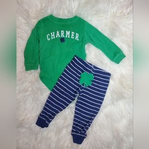 St Patrick's 12 month outfit
